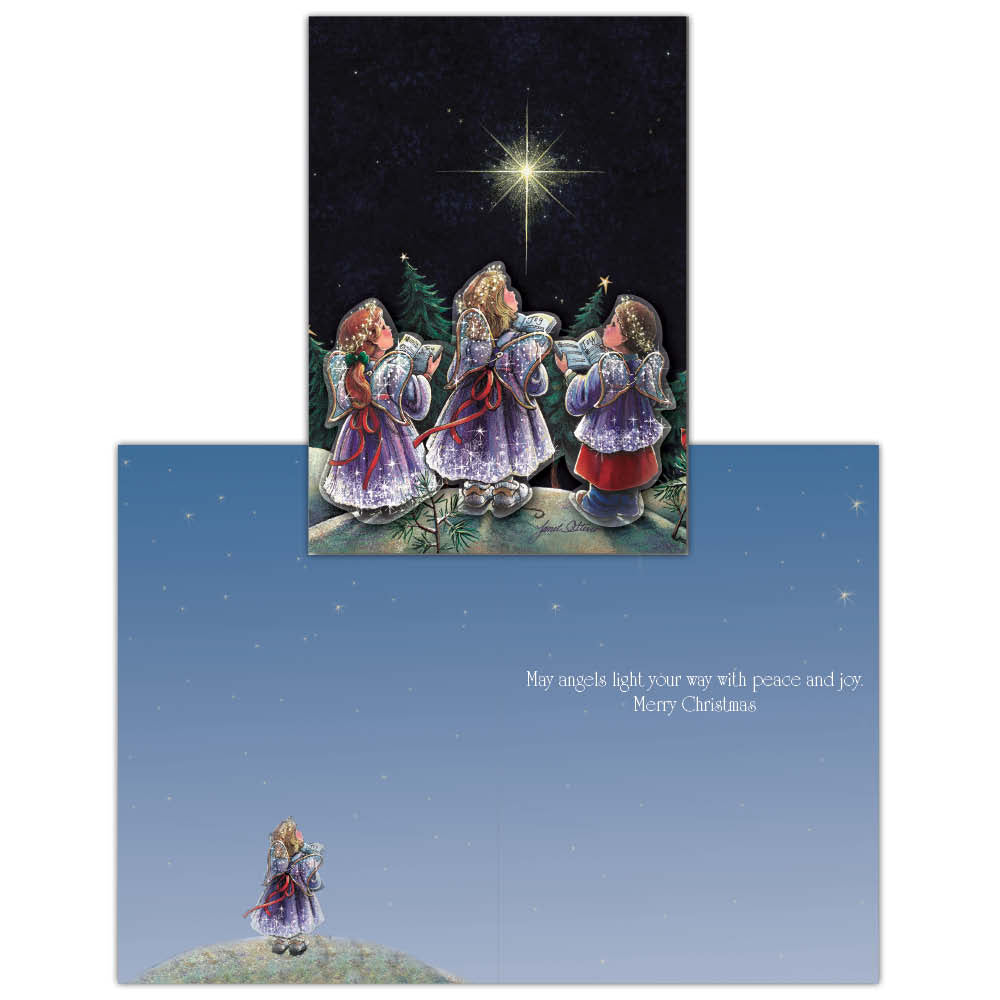 Angel Choir - Boxed Christmas Cards -15 Cards & Envelopes