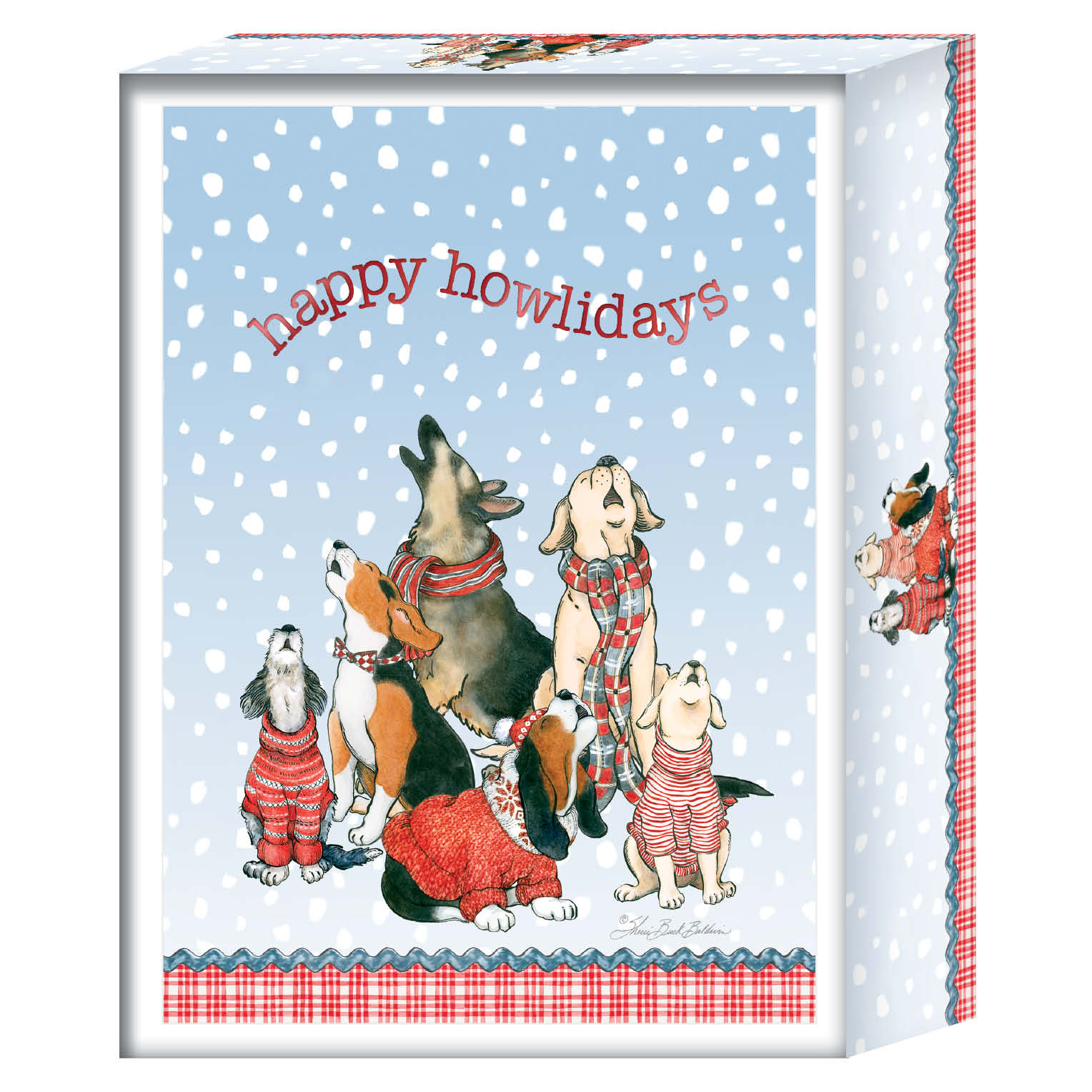 Canine Choir - 26 Special Finish Boxed Christmas Cards