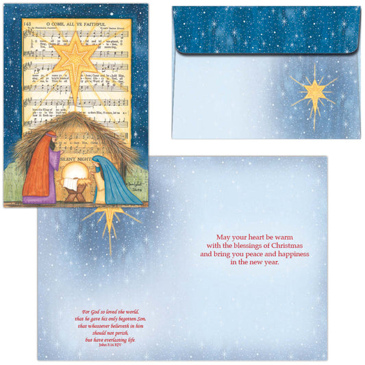 O Come All Ye Faithful - Boxed Christmas Cards