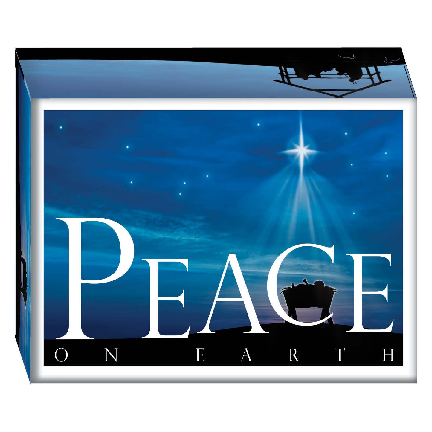 Peace on Earth Nativity- 26 Boxed Christmas Cards and Envelopes