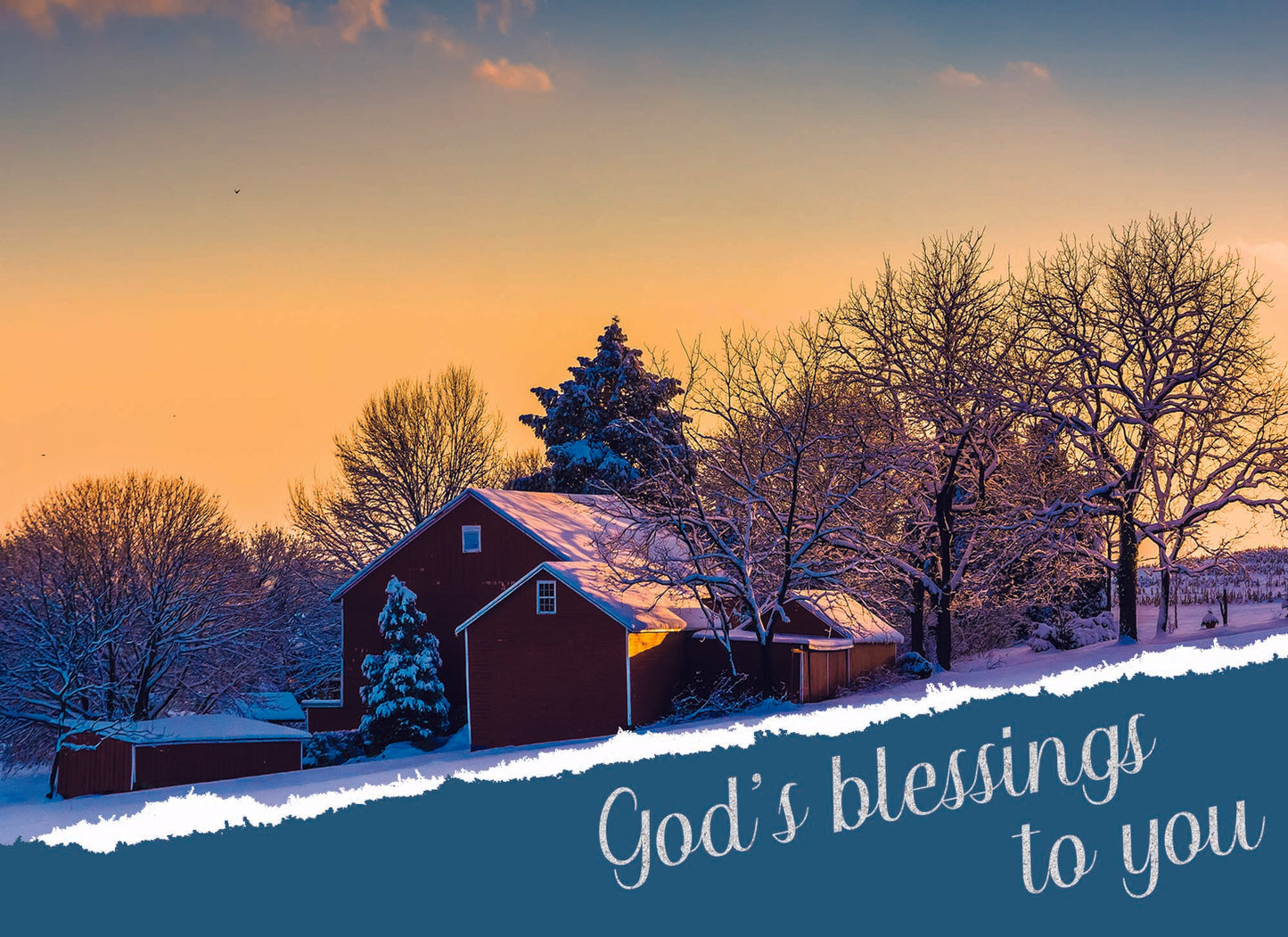 God's blessings to you Card