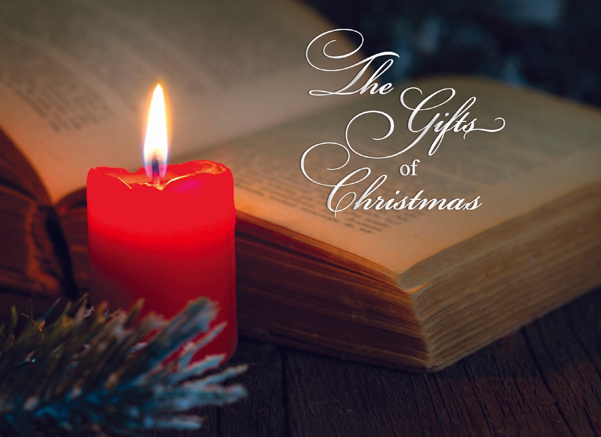 The gifts of Christmas Card