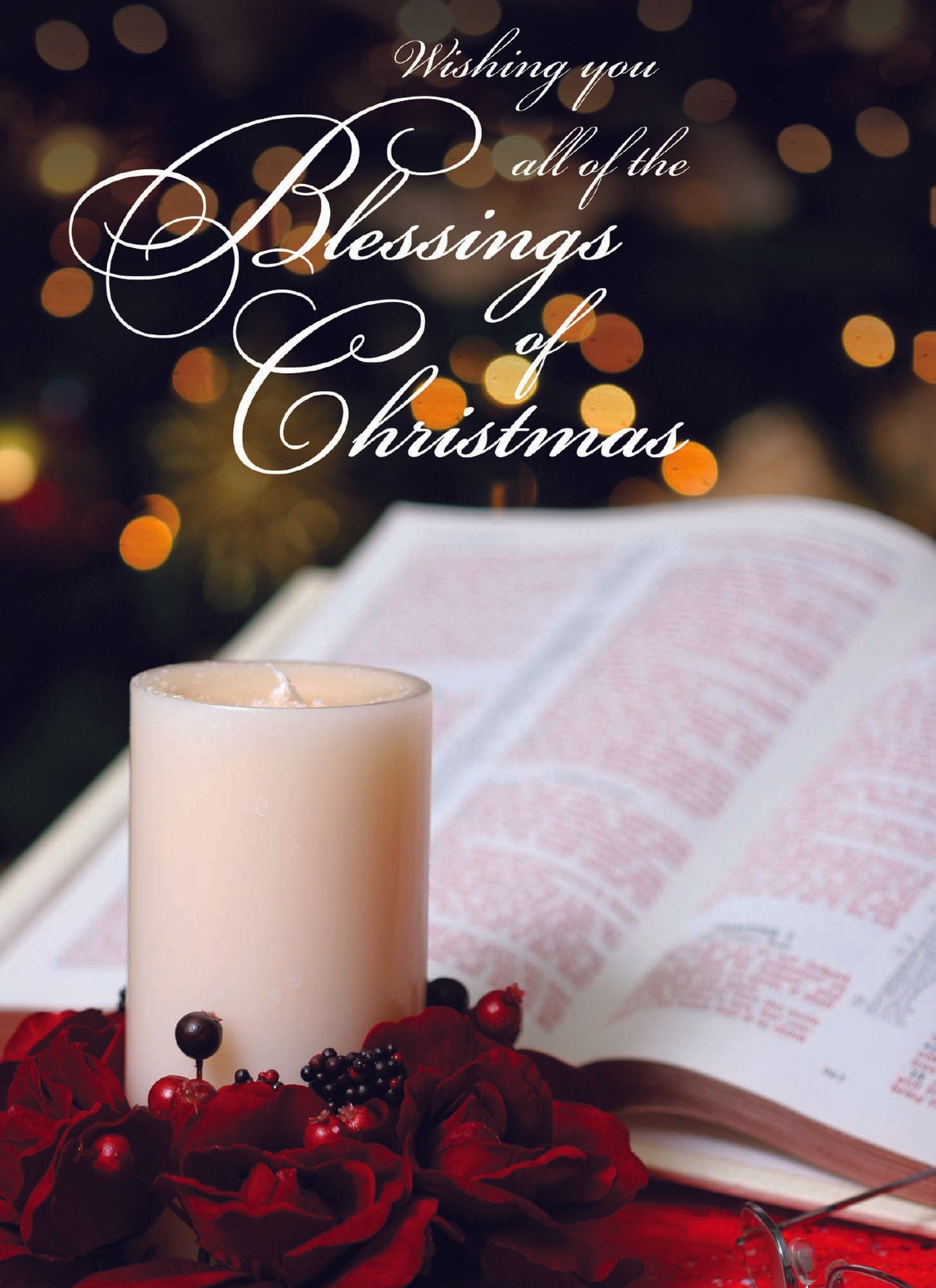 Christmas Blessings - Large Christmas Card Boxed Assortment with KJV Scripture