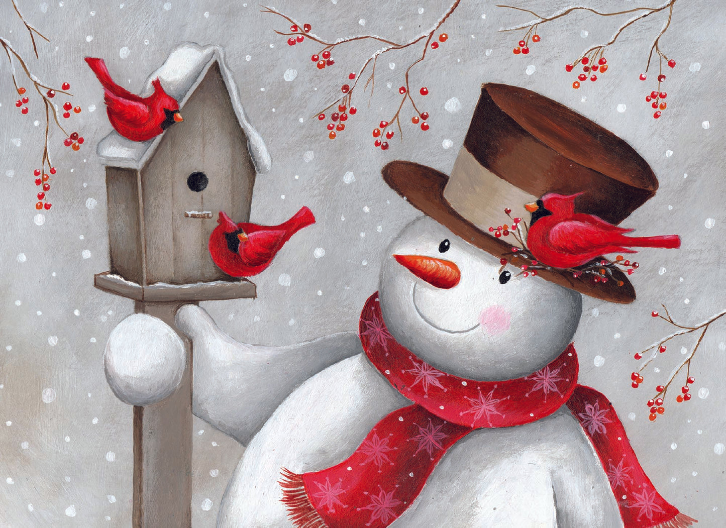 Boxed Christmas Cards - Snowman and Friends