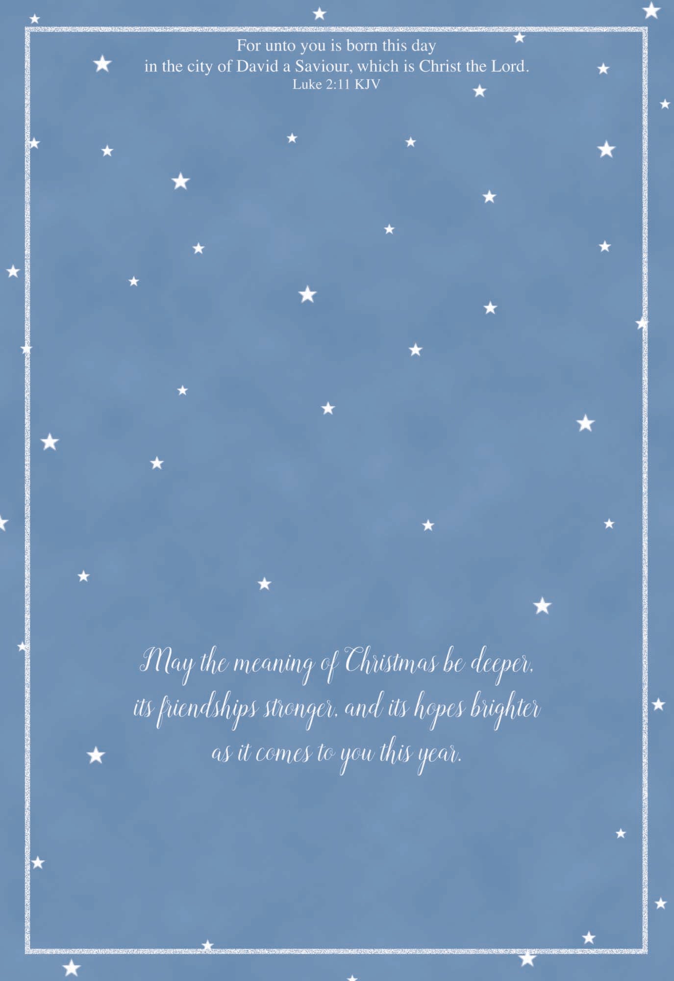 Religious Boxed Christmas Cards by Shared Blessings - Cozy Moments. 12 cards and envelopes