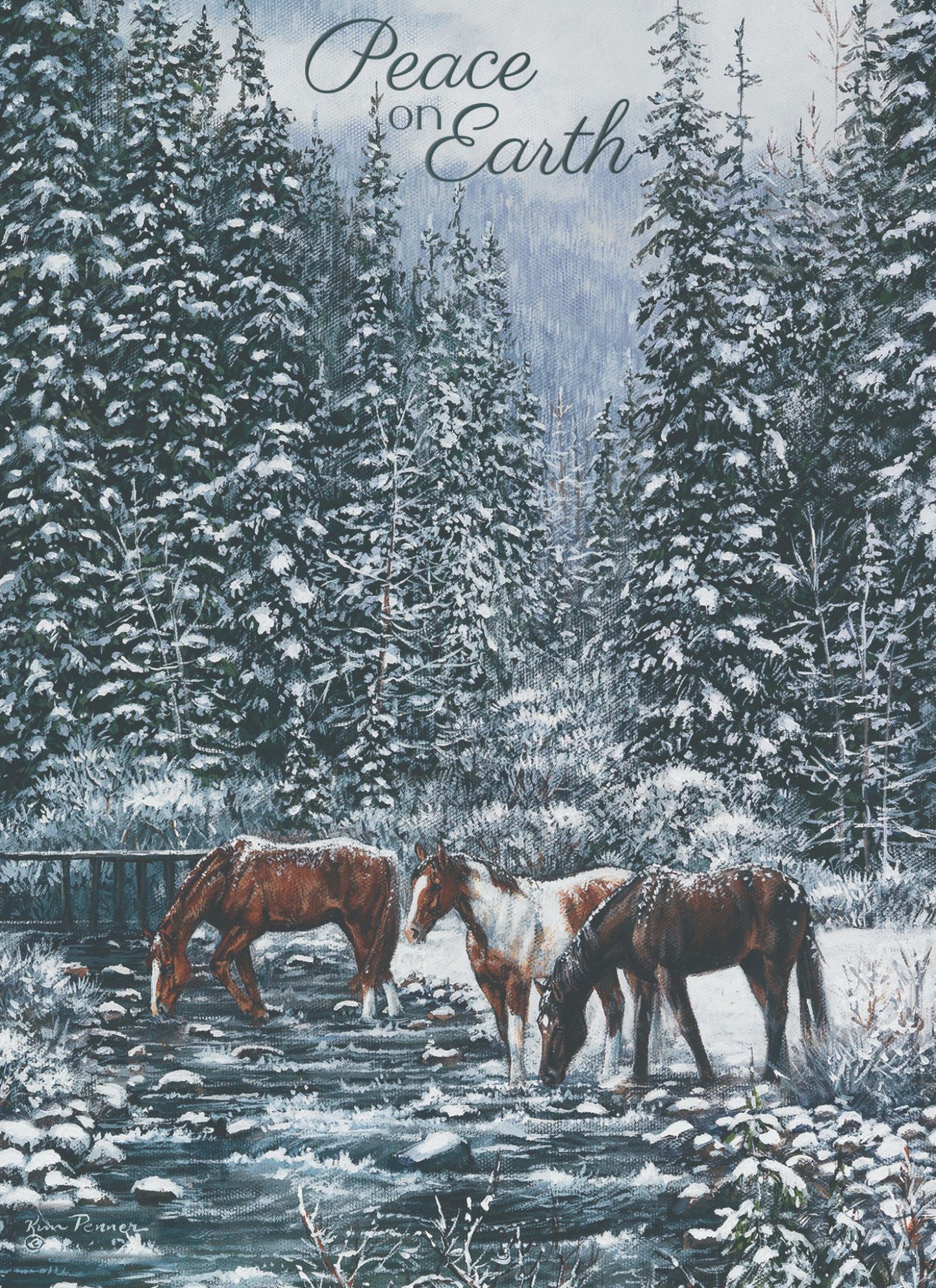 Example of a Christmas Cards - Winters Glow