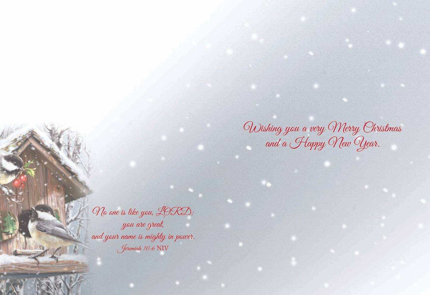 Whising you a very Merry Christmas and a Happy New Year