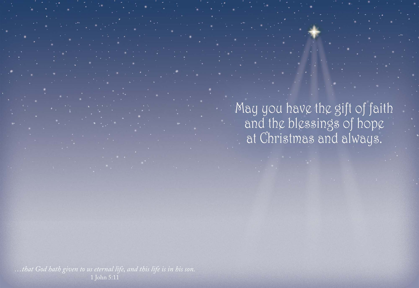 Religious Christmas Cards by Shared Blessings - Nativity - 12 Assorted Cards with KJV Scripture