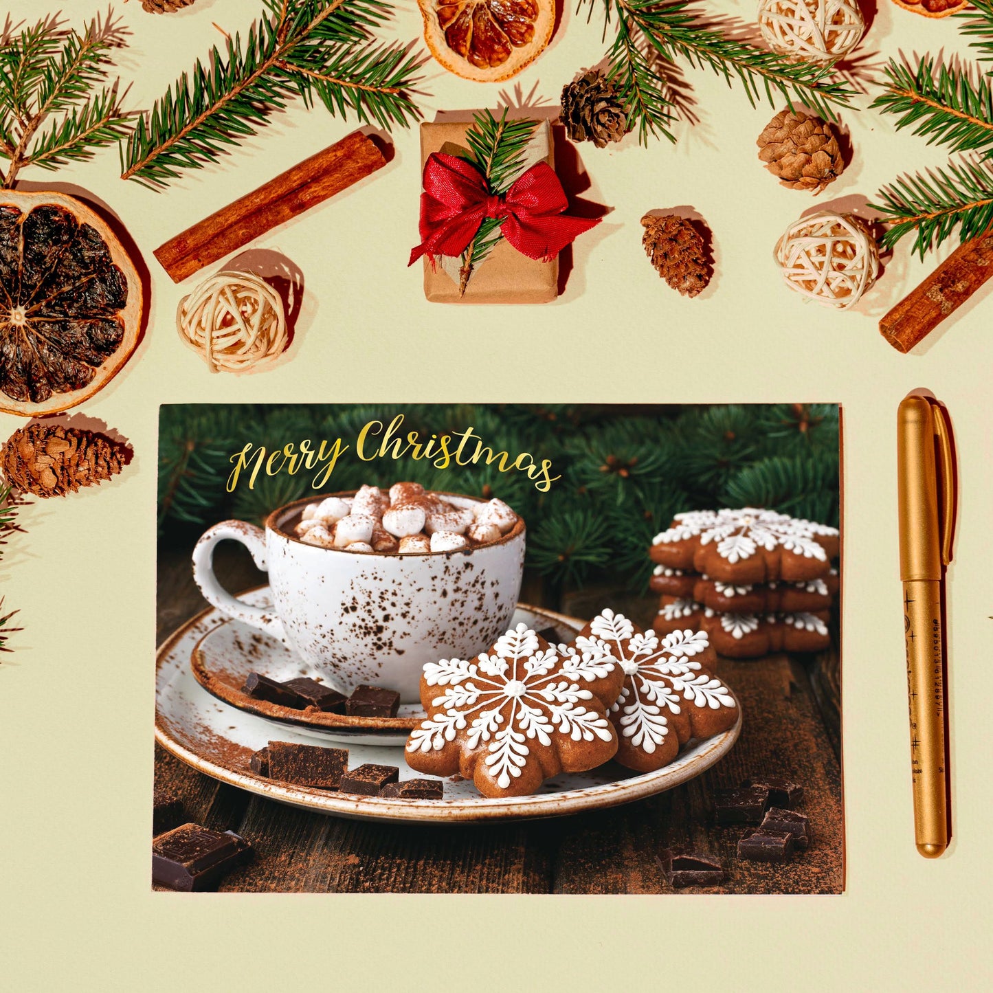 Religious Boxed Christmas Cards by Shared Blessings - Cozy Moments. 12 cards and envelopes