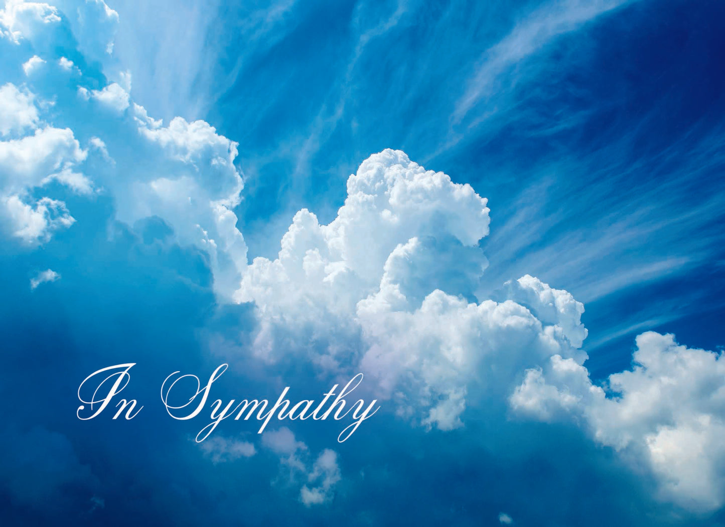 Sympathy - Clouds in the Sky - Assorted Sympathy Cards, Box of 12