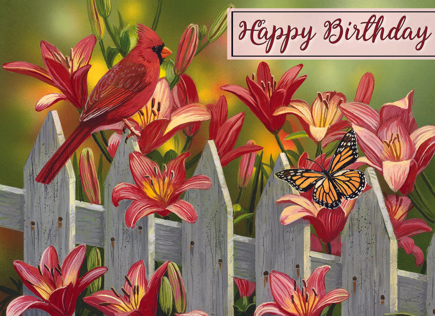 Christian Birthday Cards by Shared Blessings- Birds, 12 Cards and Envelopes