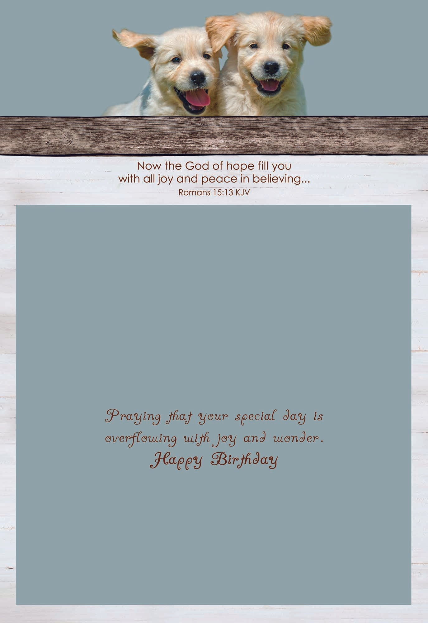 Inside Scripture - Now the God of hope fill you with all joy and peace in believing... -Romans 15:13 KJV