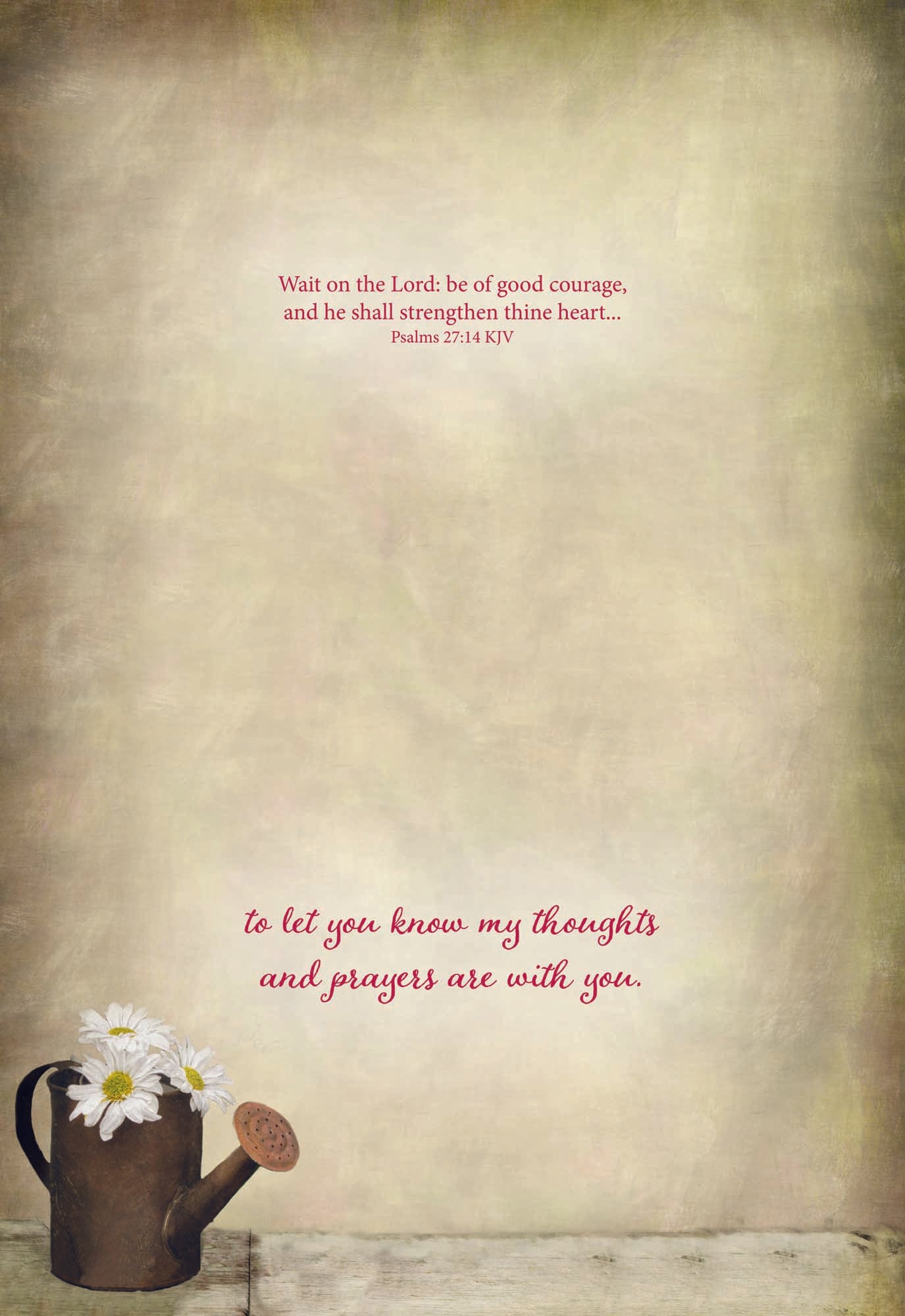 Christian Thinking of You Cards by Shared Blessings- Florally Yours, 12 Cards and Envelopes