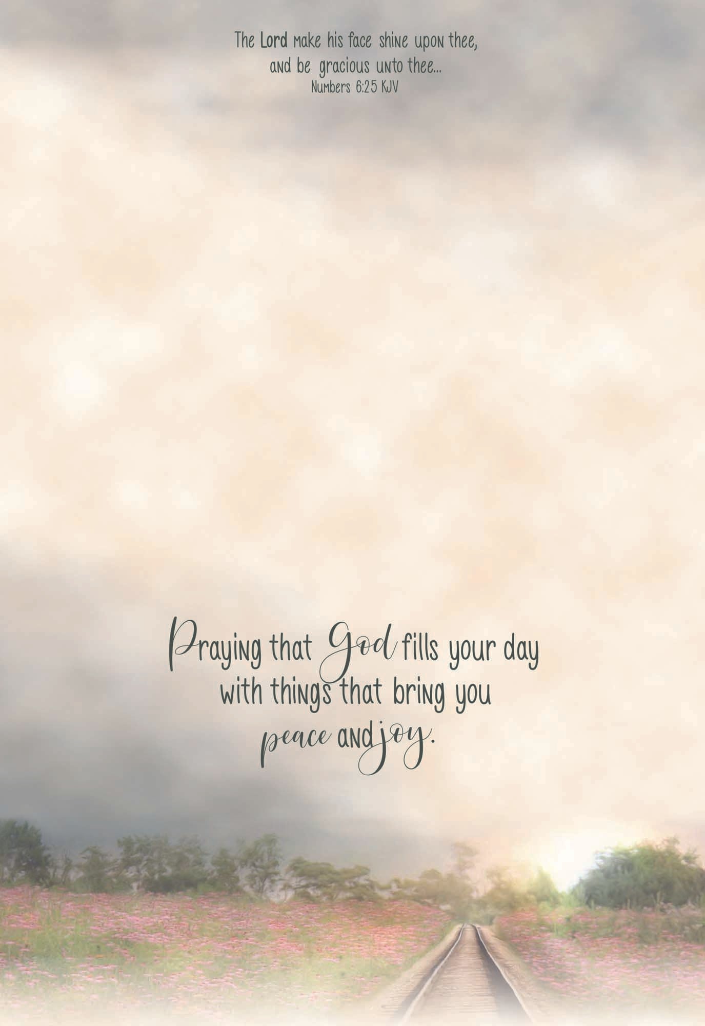 Christian Thinking of You Cards by Shared Blessings- Peaceful Paths, 12 Cards and Envelopes