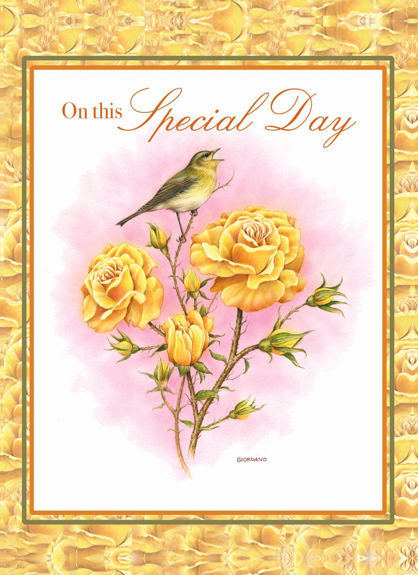 On this Special Day birthday card