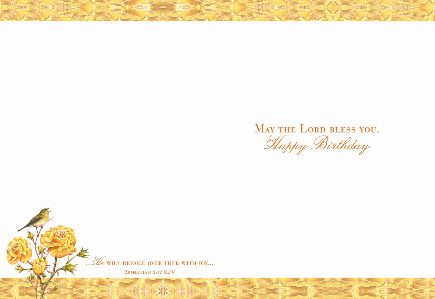 May the Lord bless you. Happy birthday
