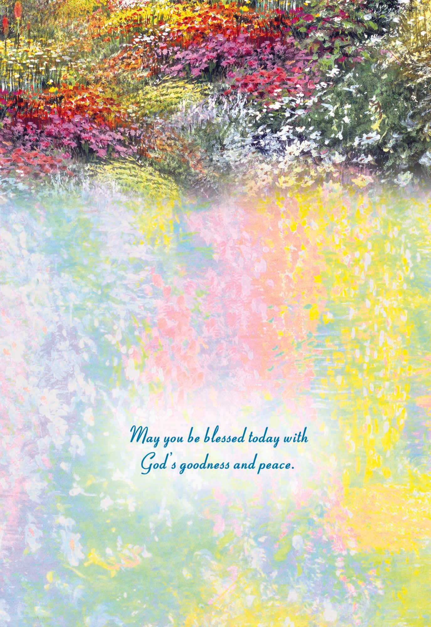 Christian Encouragement Cards by Shared Blessings, Serene Settings, 12 Cards and Envelopes