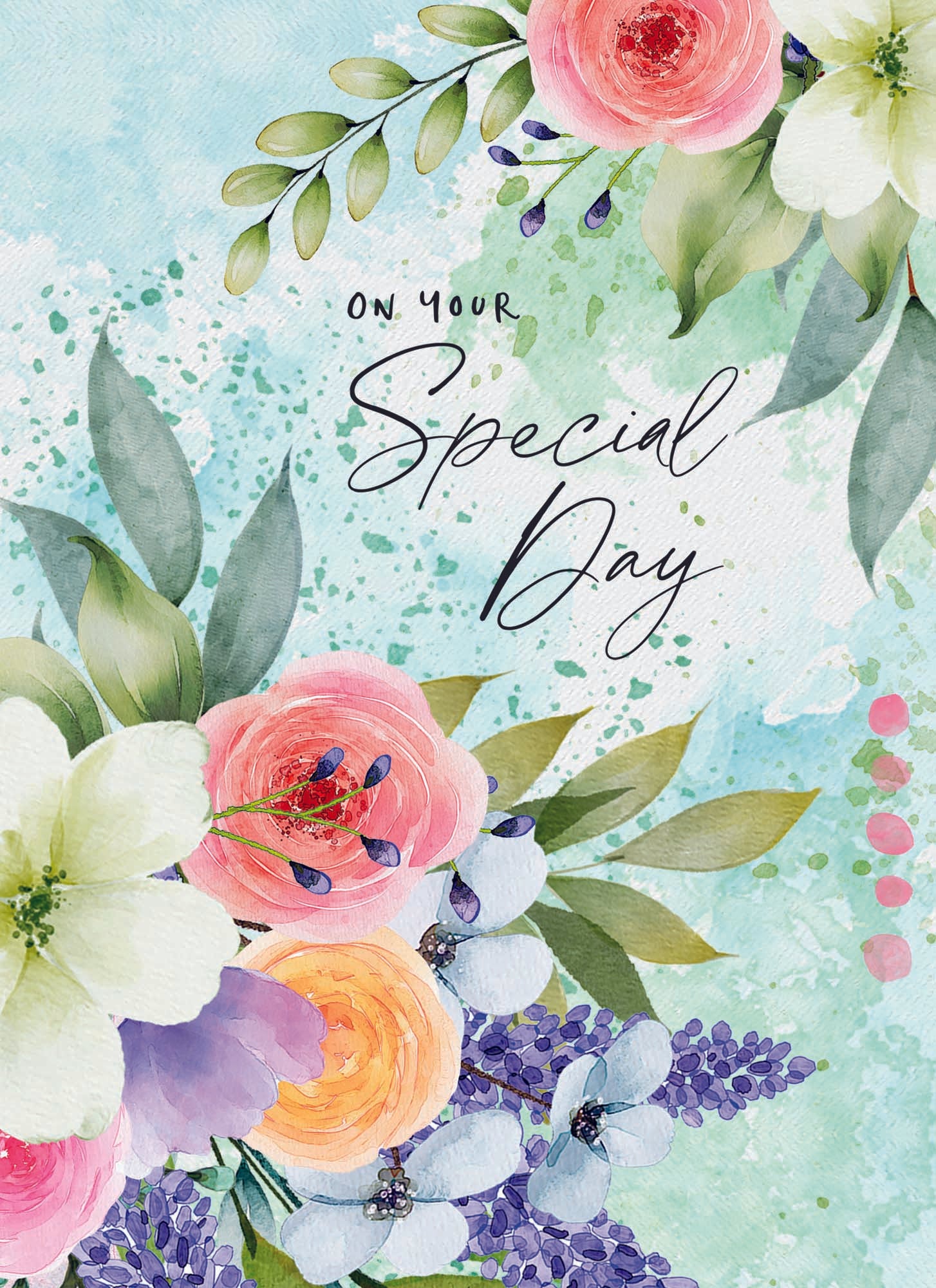 Card Design 3
Front Message – Happy Birthday