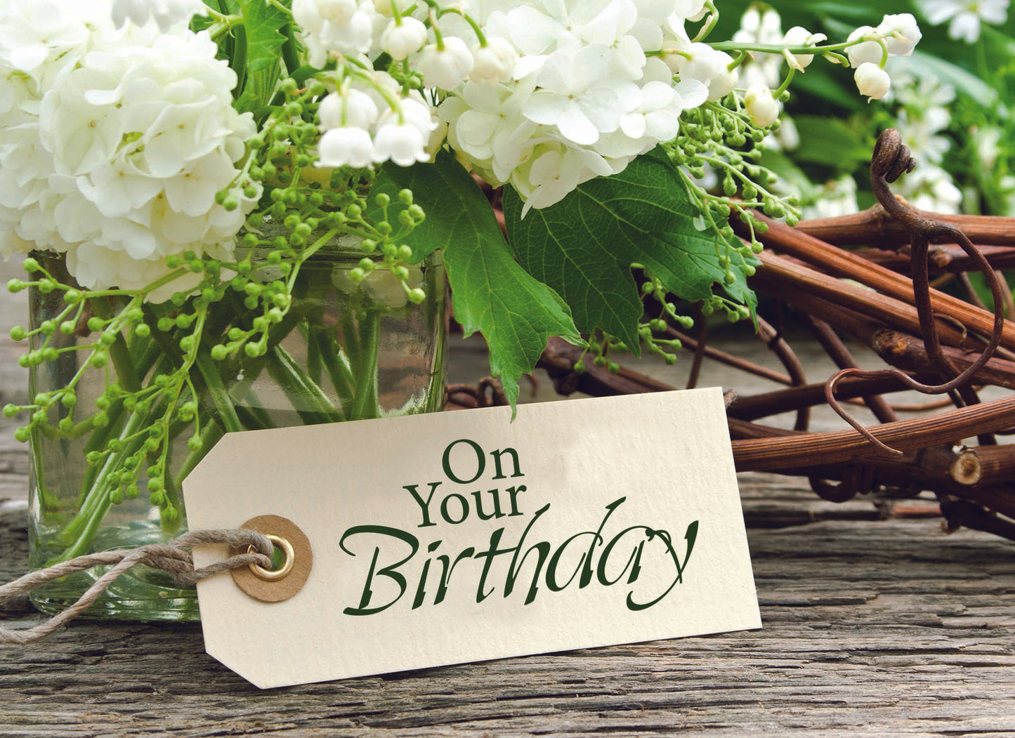Floral Tags - Boxed Assortment Birthday Cards