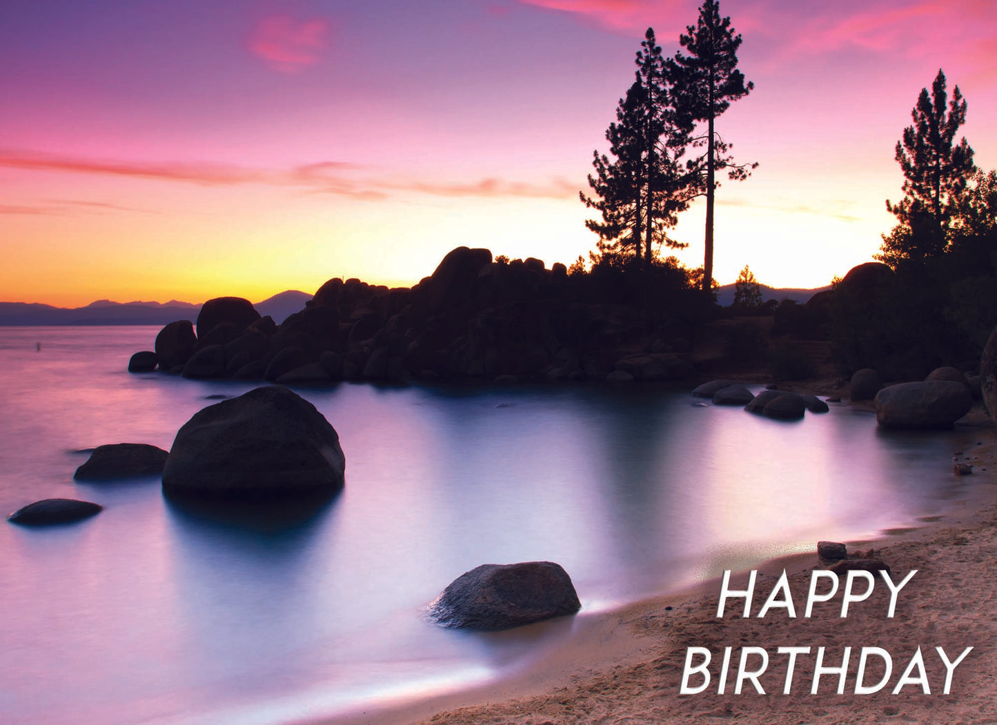 Boxed Assorted Birthday Cards - On the Shore