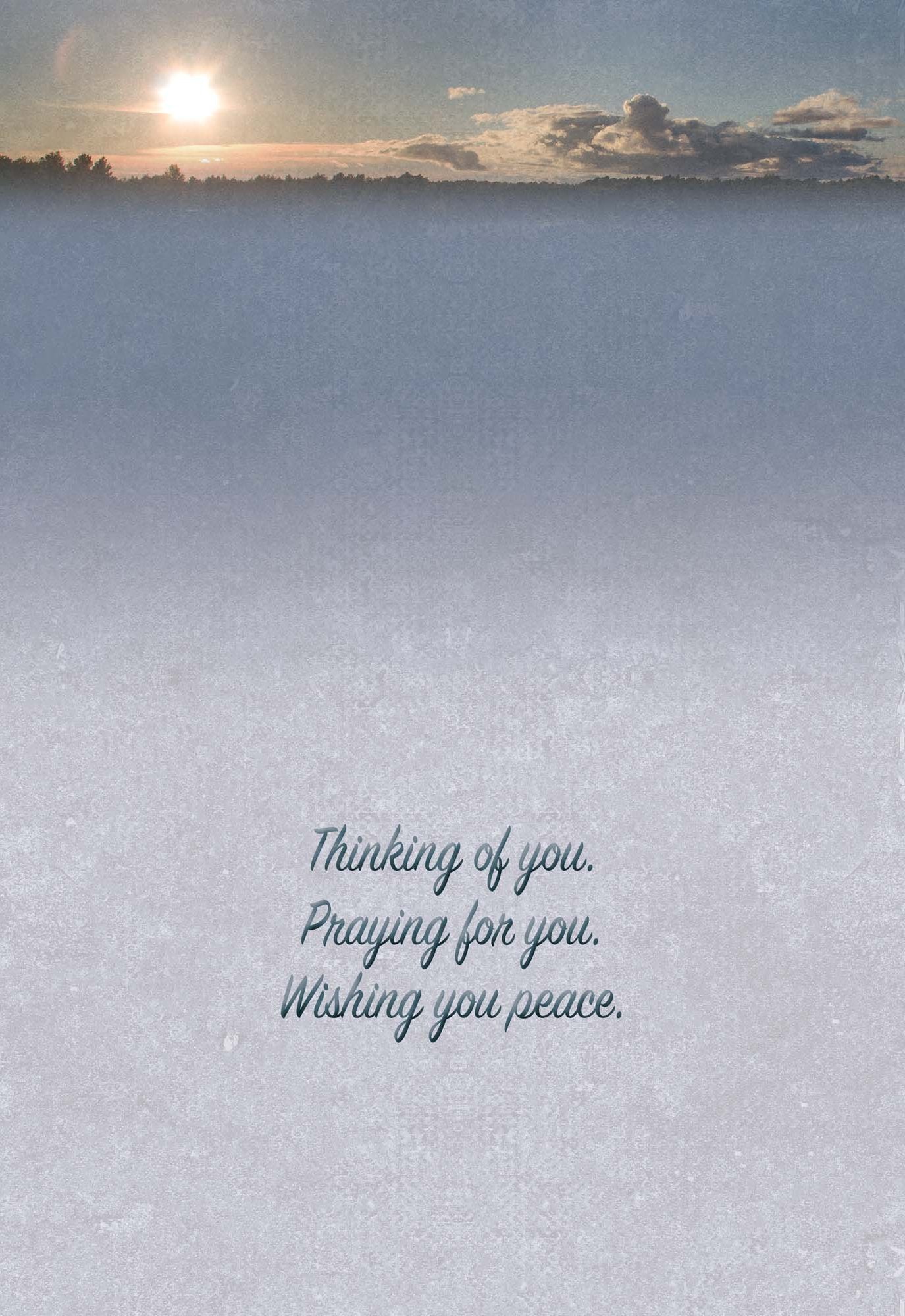 Thoughts and Prayers - Box of 12 Assorted Get Well Cards