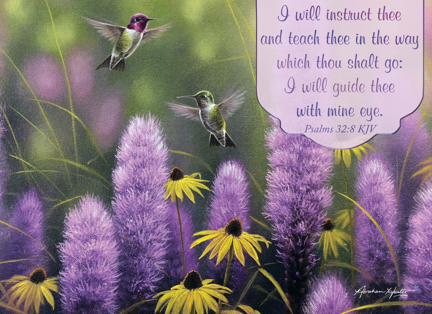 Christian Encouragement Cards by Shared Blessings - Hummingbirds - 12 Assorted Encouragement Cards
