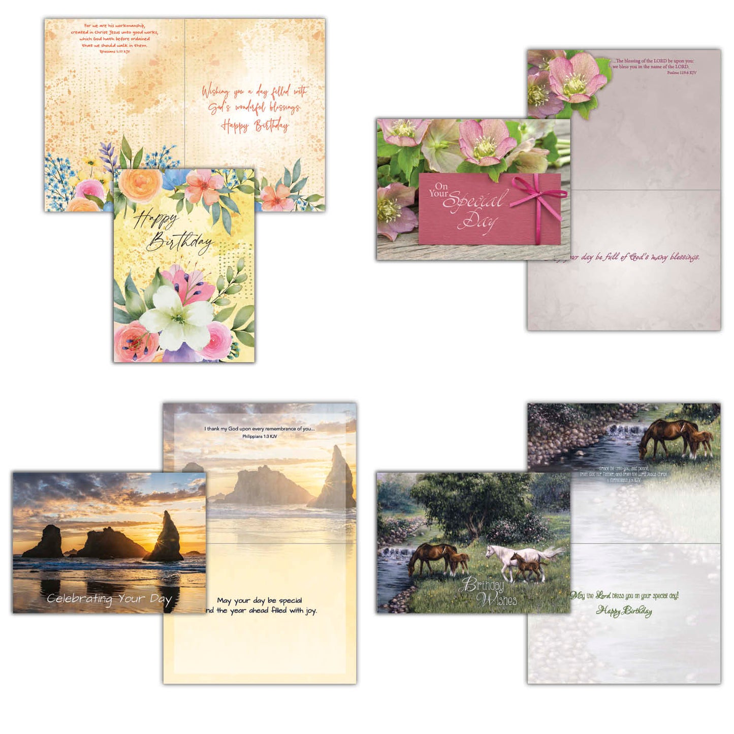 It's Your Birthday - Box of 24 Assorted Birthday Cards by Shared Blessings