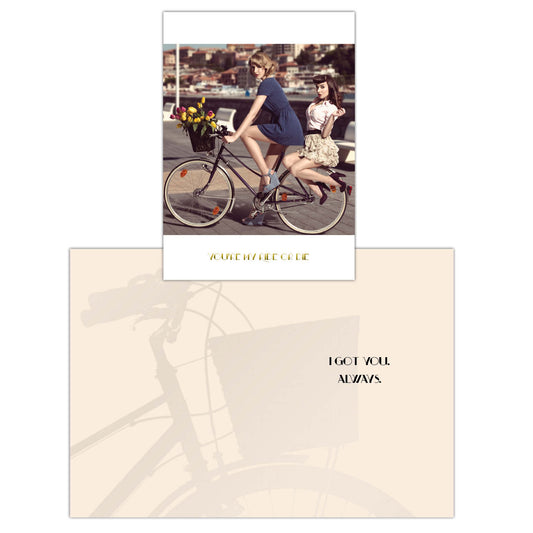 Ride or Die Friendship Greeting Card