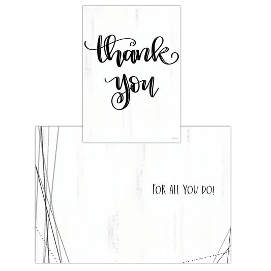 For All You Do Thank You Card