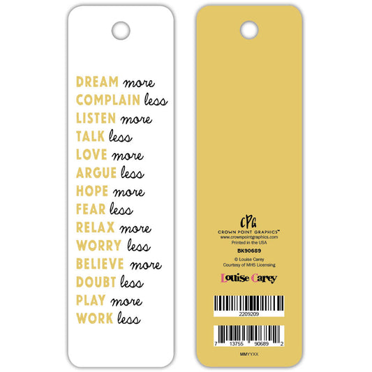 Word Art by Louise Carey I -bookmark