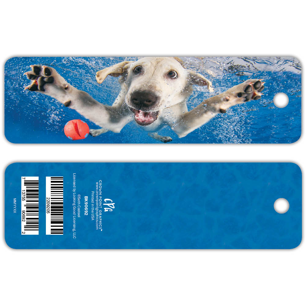 Underwater Yellow Lab -bookmark