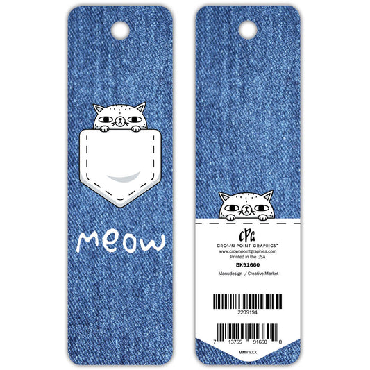 Pocket Cat Meow -bookmark