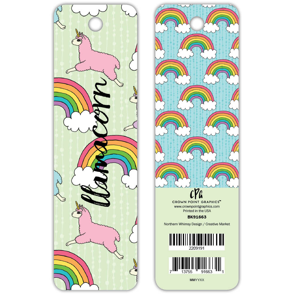 Llamacorn -bookmark