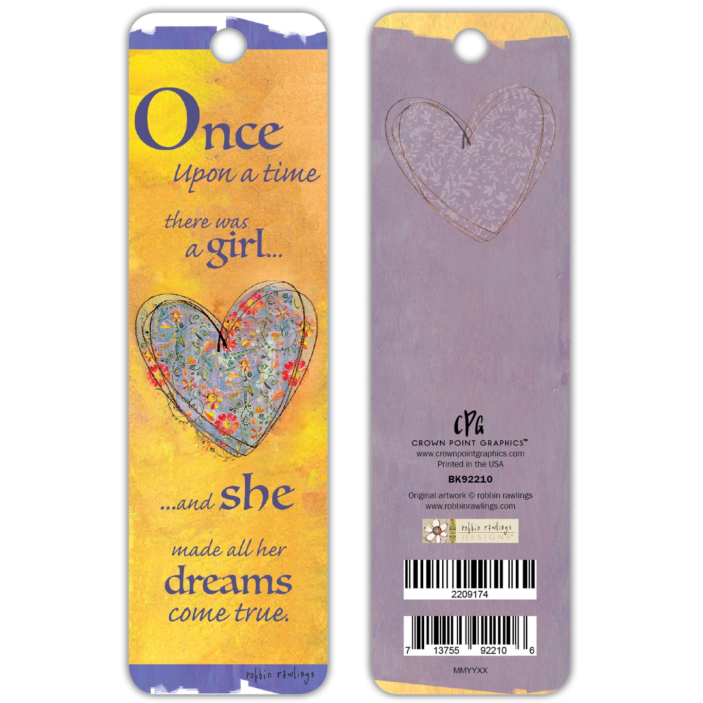 There Was A Girl -bookmark