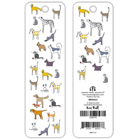 Furry Friend Collage -bookmark