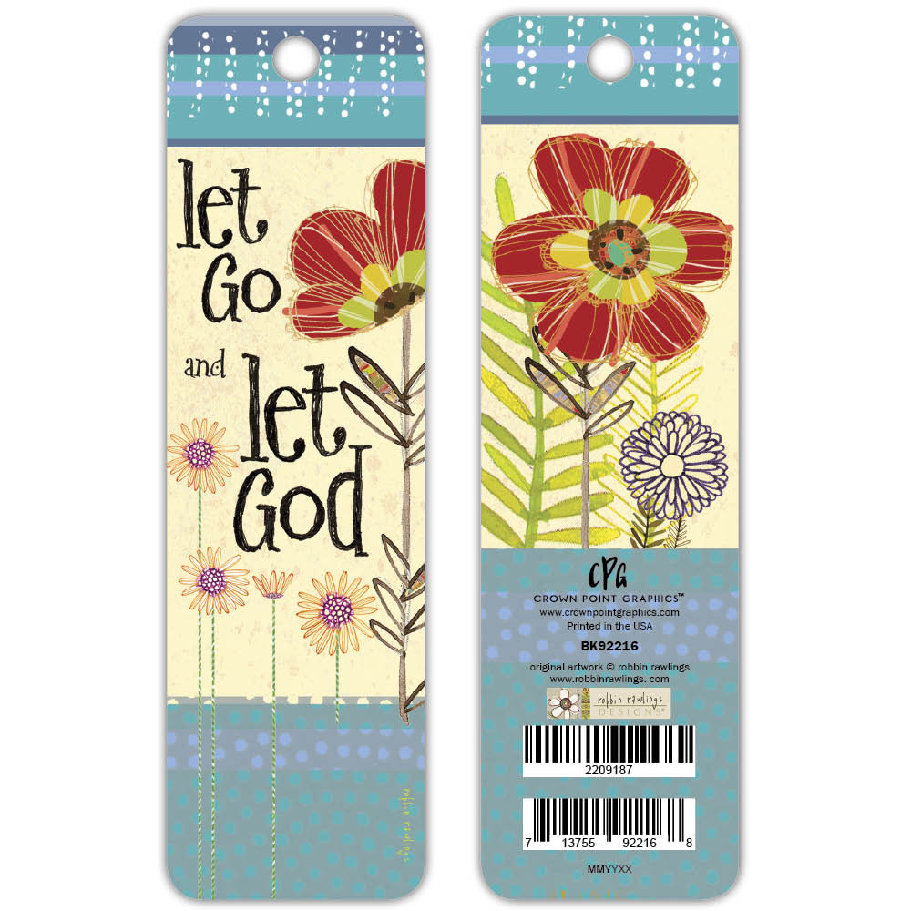 Let Go and Let God -bookmark