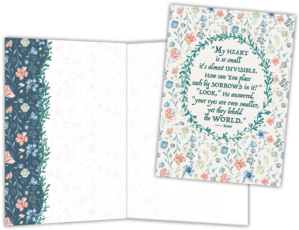 Behold the World - Rumi - Boxed Note Cards, Box of 15 - Discontinued