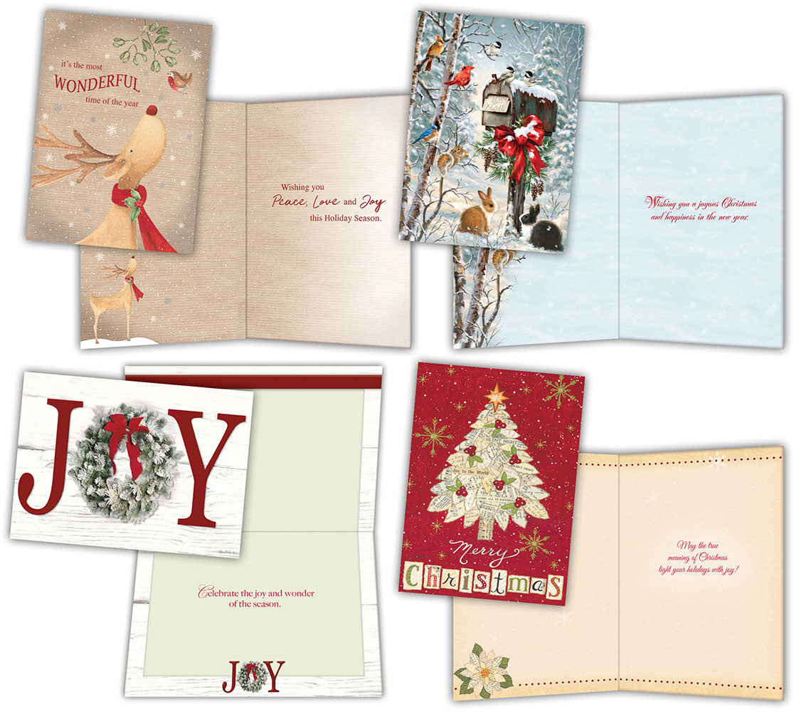 Jingle and Joy Large Boxed Christmas Card Assortment Crown Point