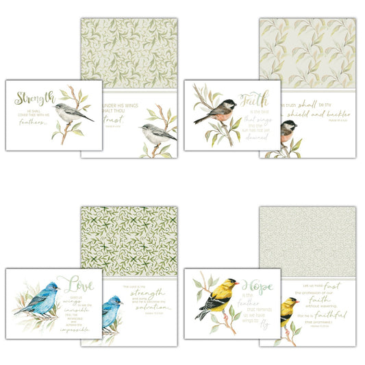 Inspiring Birds - Boxed Assortment Encouragement Cards