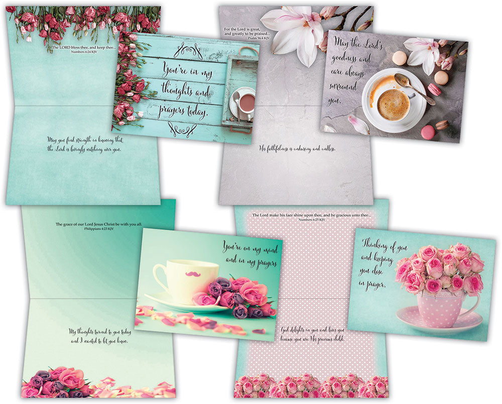 Thinking of You - Gentle Thoughts - Assorted Thinking of You Cards, Box of 12