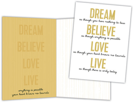 Word Art - Boxed Note Cards, Box of 15
