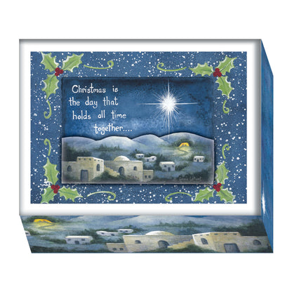 Christmas Is The Day - Boxed Christmas Cards -15 Cards & Envelopes