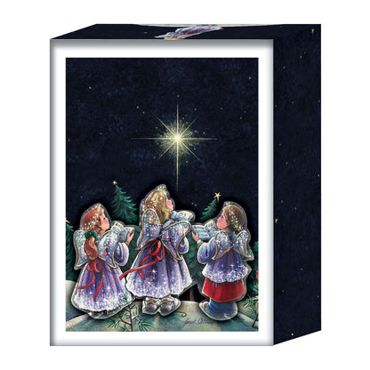 Angel Choir - Boxed Christmas Cards -15 Cards & Envelopes