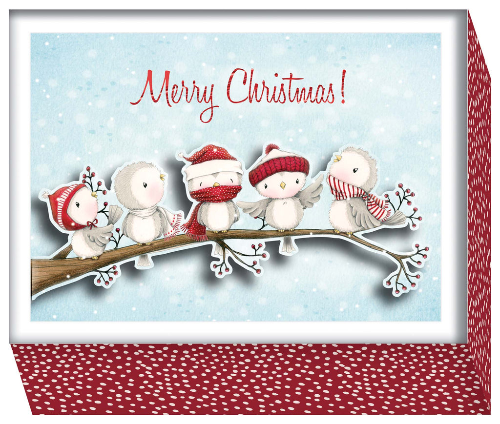 Special Finish Boxed Christmas Cards - A Place to Gather 15 Cards & Envelopes