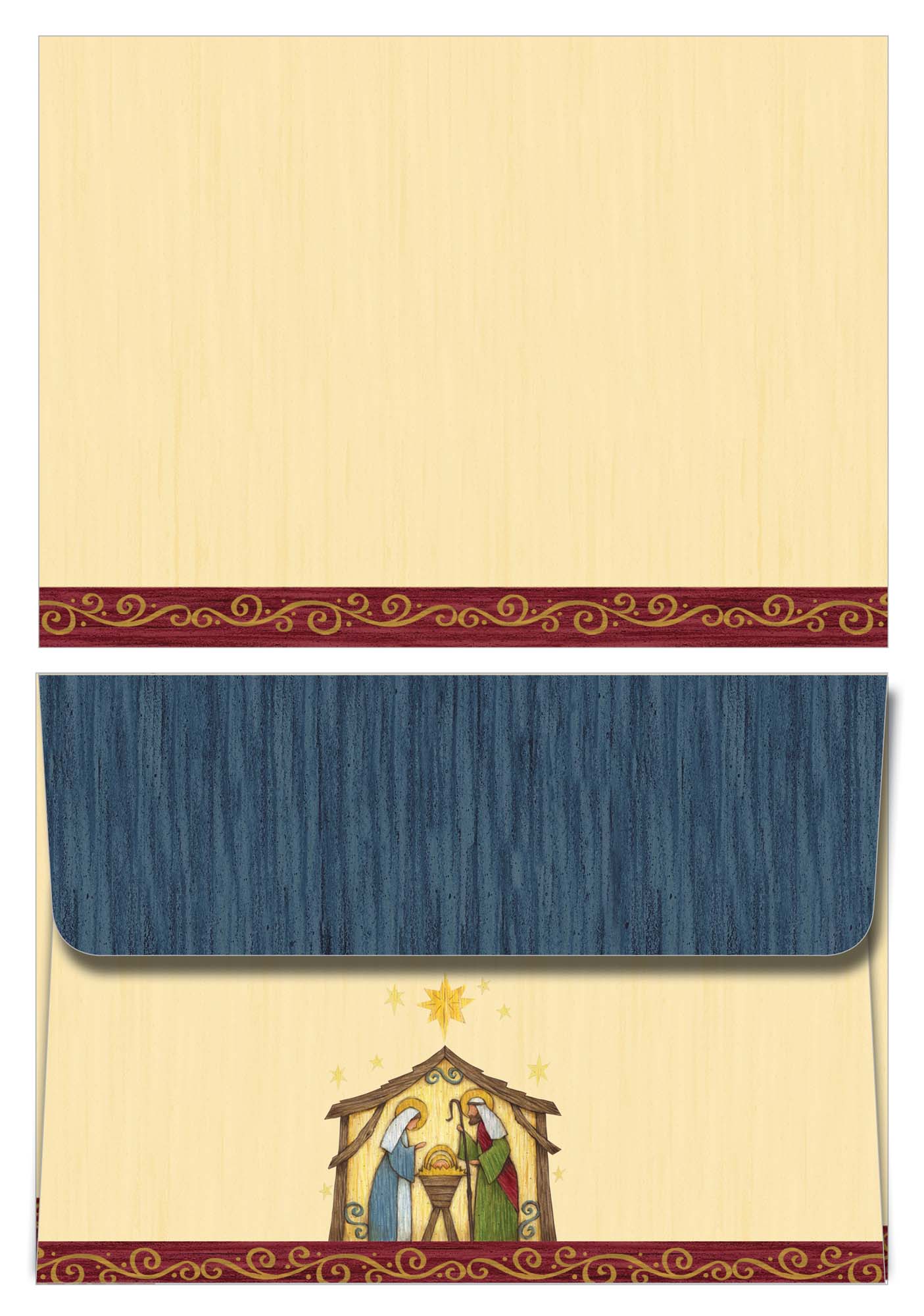 Colored matching envelope