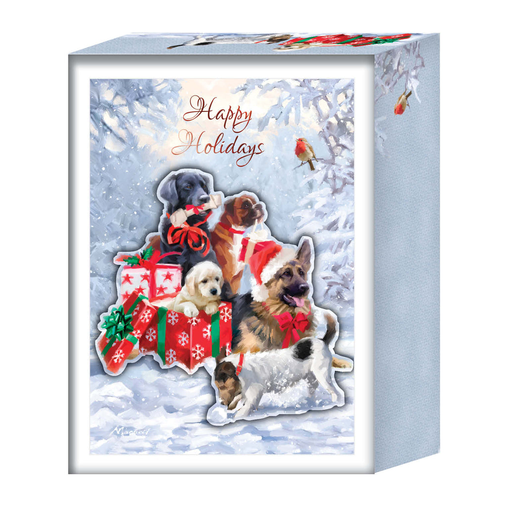 Christmas Dogs - Boxed Christmas Cards