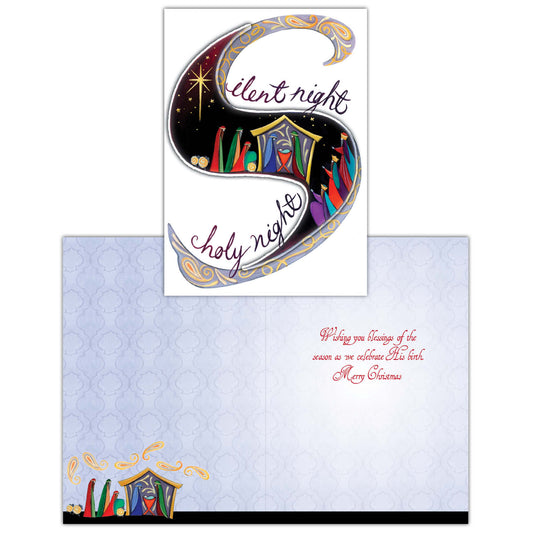 Silent Night - Boxed Christmas Cards - 15 Cards
