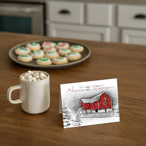 All Hearts Come Home- Boxed Christmas Cards -15 Cards & Envelopes
