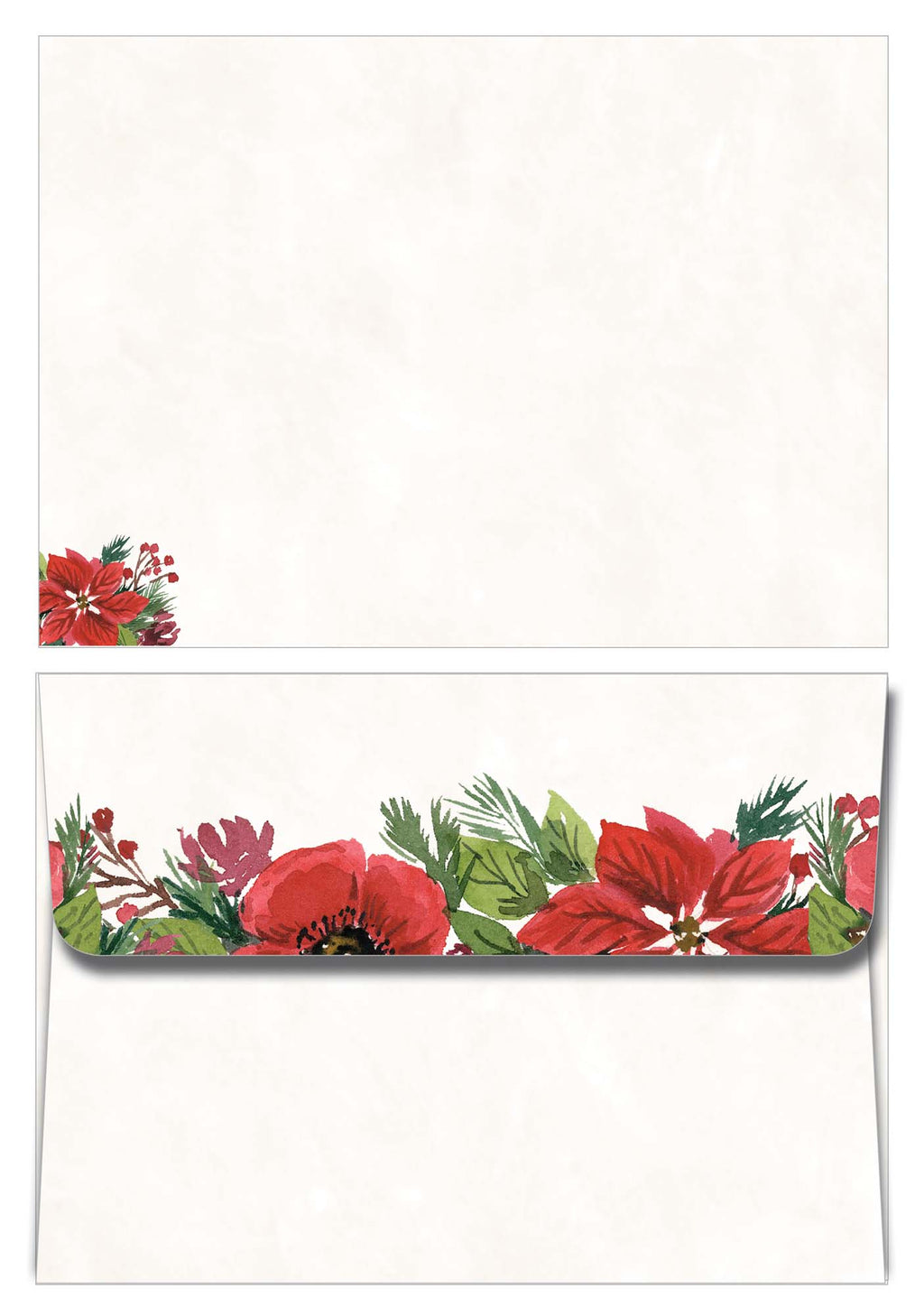 matching printed envelope