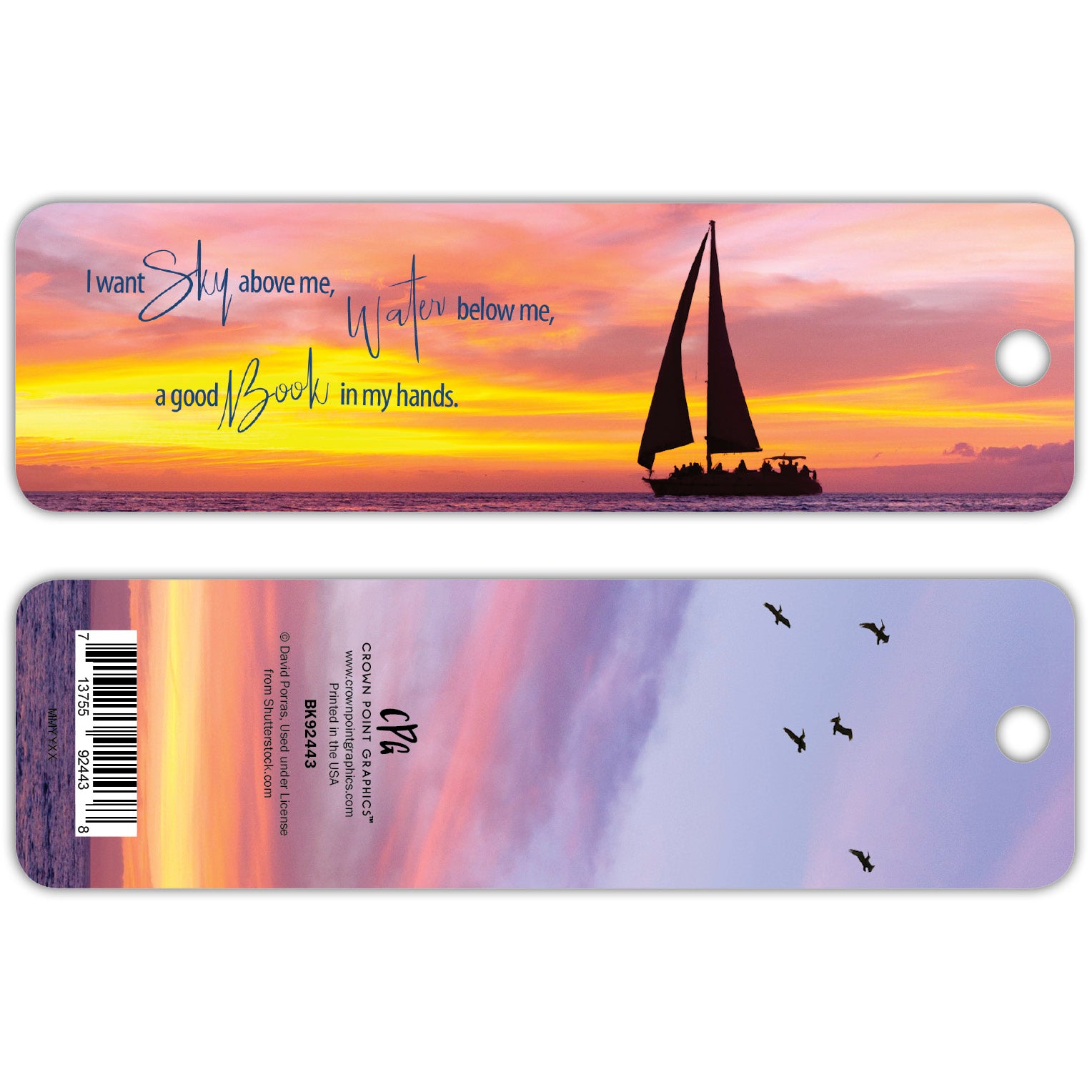 Ocean Sunset | Bookmark